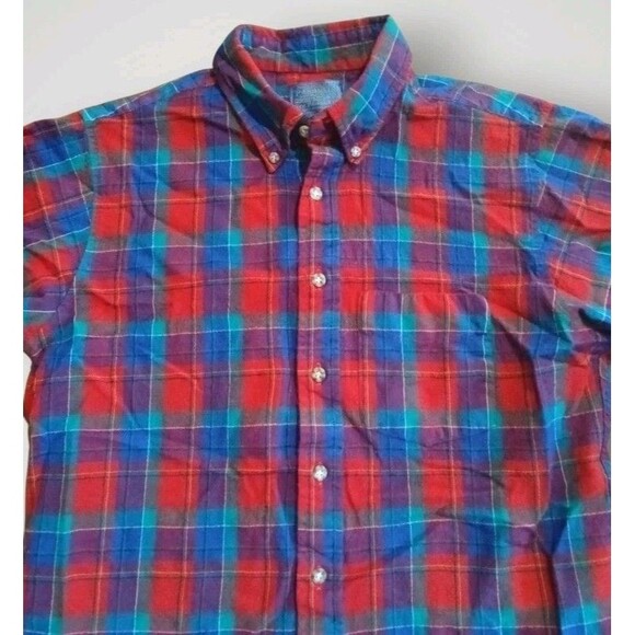 Vintage Sir Pendleton Virgin Wool Button-Up Tartan Plaid Boys Size L USA Made - Picture 4 of 8